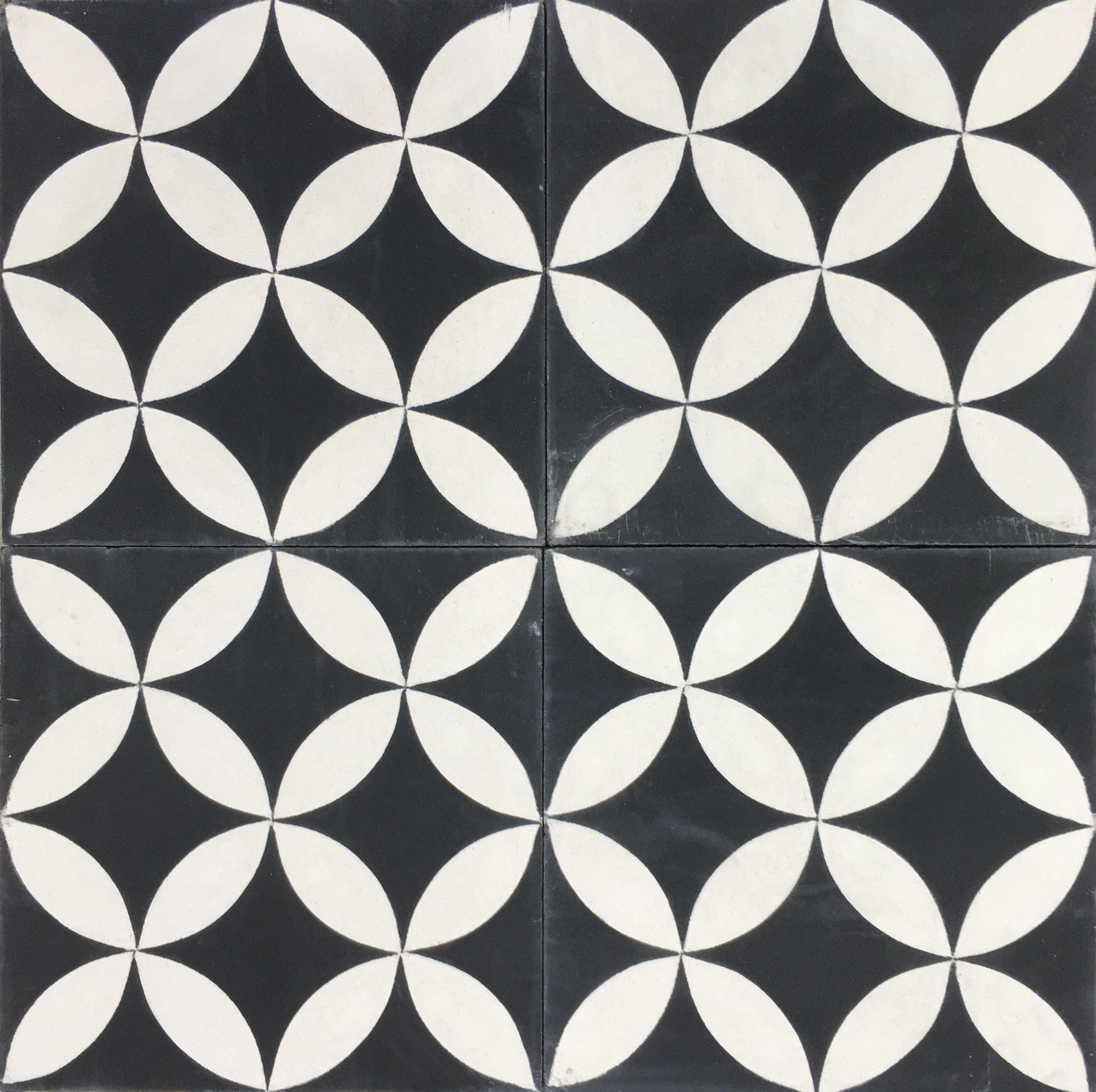 Petals Night Encaustic Tiles 20cm*20cm*1.5cm